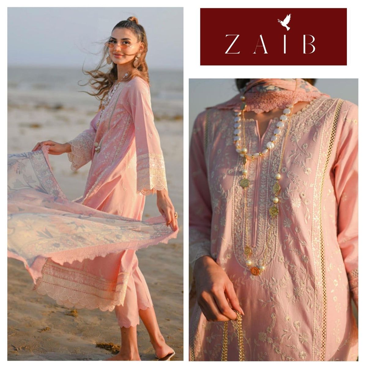 Zaib lawn Collection