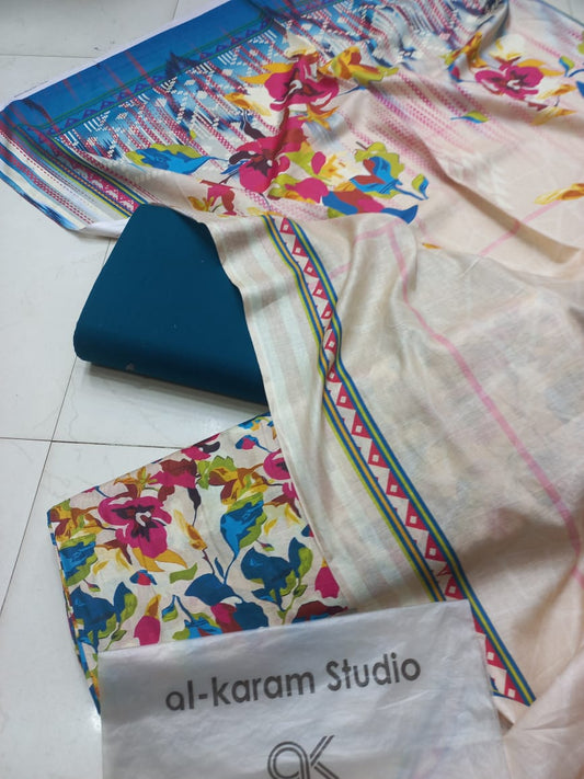 AL-KARAM KASTURI PRINTED LAWN COLLECTION