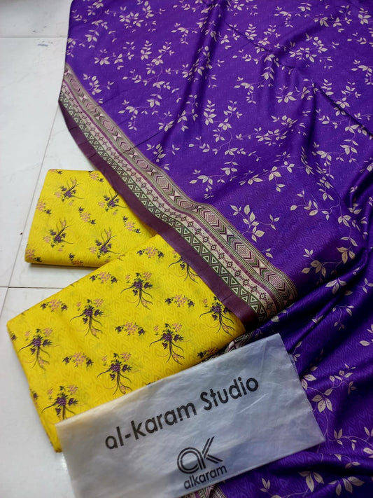 AL-KARAM KASTURI PRINTED LAWN COLLECTION