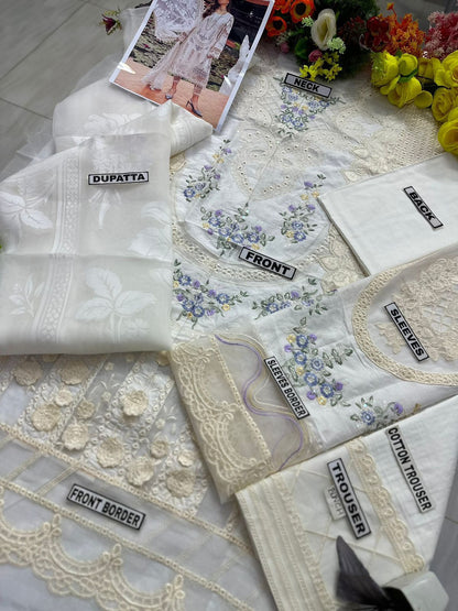 MARIA-B LAWN ORGANZA