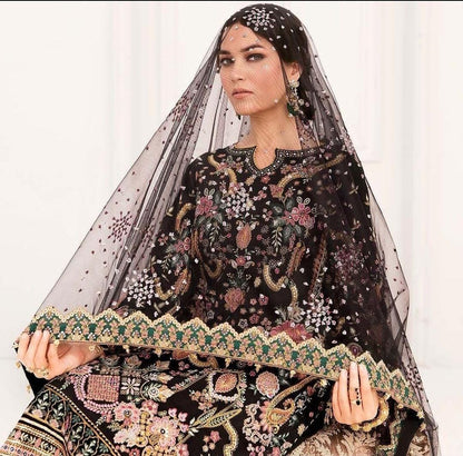 Baroque Heavy Embroidered Adda Work Formal Bridal Collection