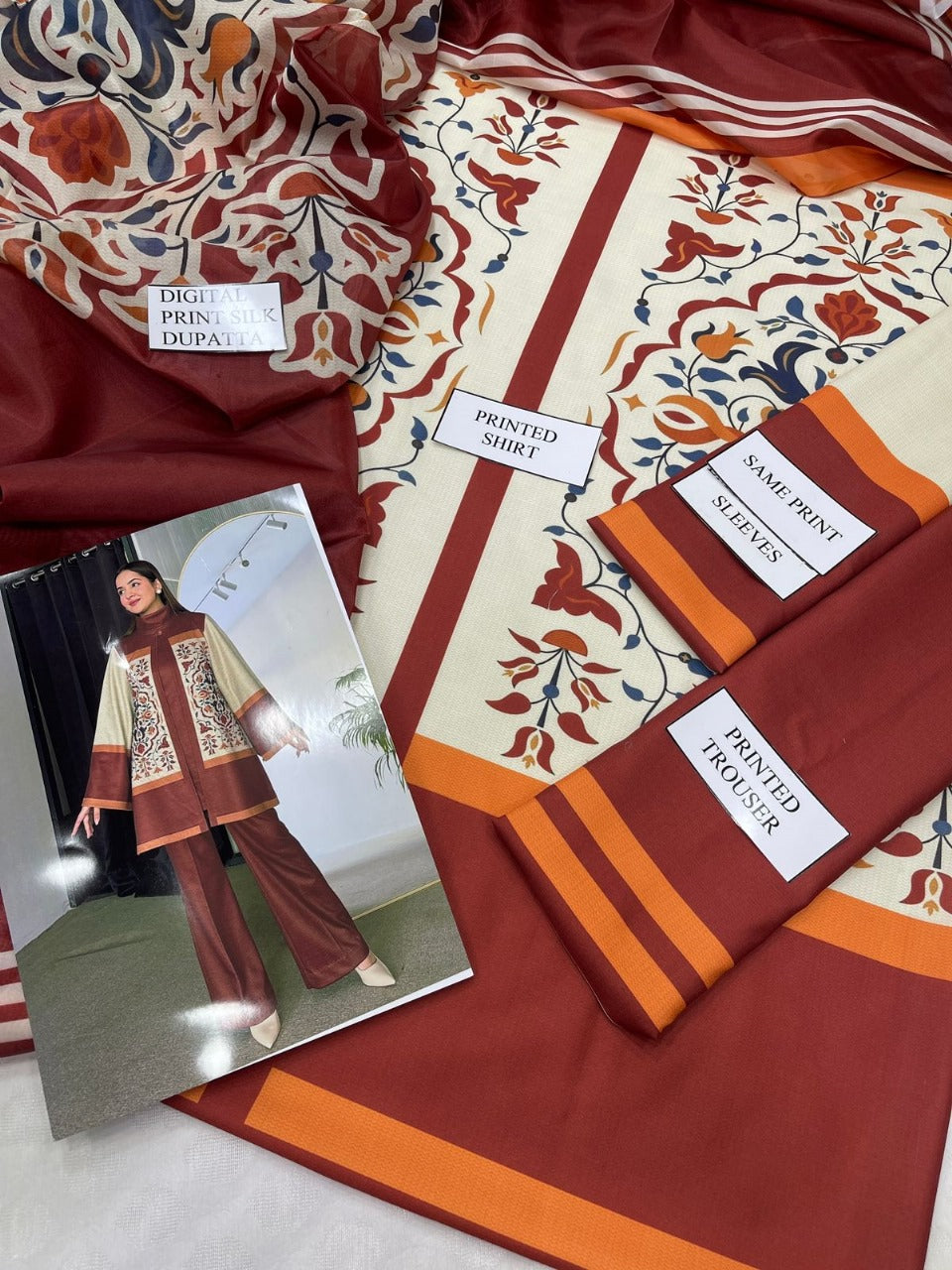 LULUSAR 3 PCS DIGITAL SWISS POLYESTER
