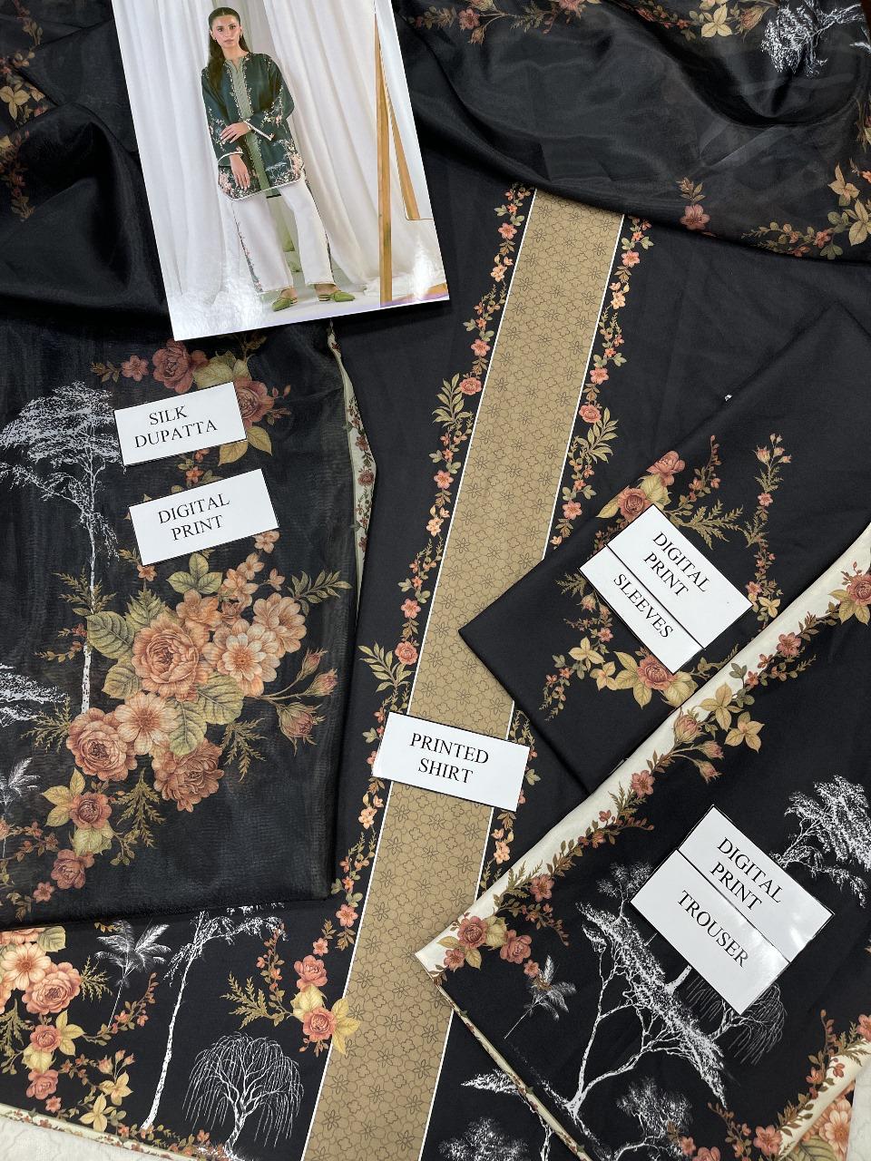 LULUSAR 3 PCS DIGITAL SWISS POLYESTER