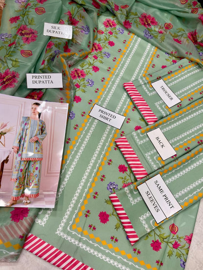 LULUSAR 3 PCS DIGITAL SWISS POLYESTER