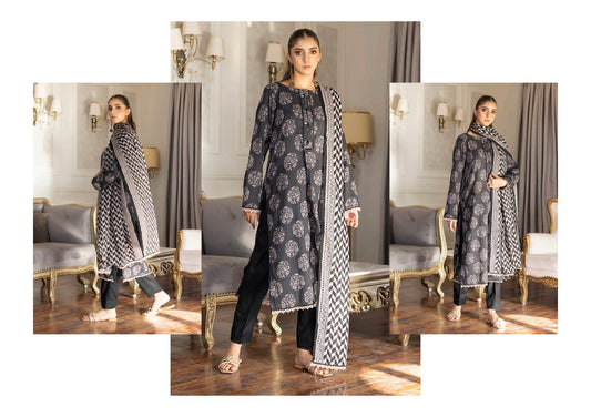 REGALIA Digital  Printed Lawn