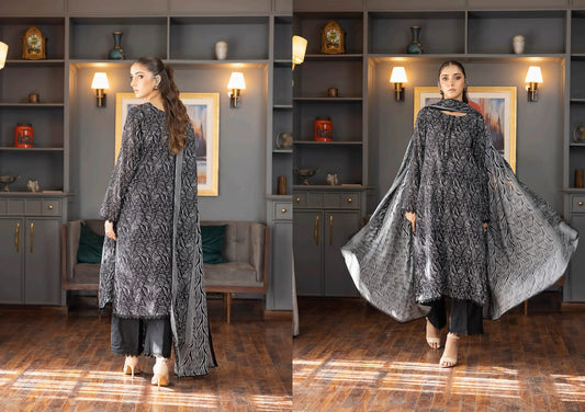 REGALIA Digital  Printed Lawn