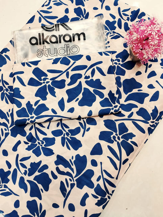 Al-Karam All Over Lawn 2 Pcs