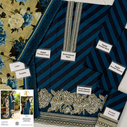 Zainab Chottani Lawn Dupatta