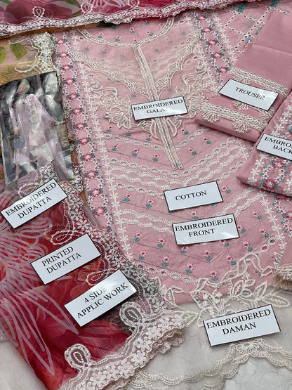 CRIMSON LUXURY CHIKENKARI LAWN