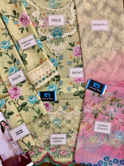 BIN ILYAS LAWN COLLECTION