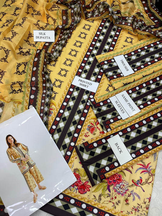 3 PCS DIGITAL SWISS POLYESTER