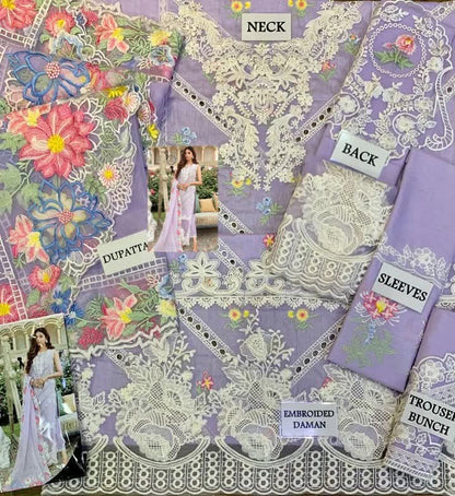 Crimson Luxury Lawn Eid Collection