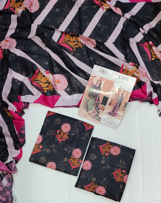 Bin Naeem Printed Lawn Collection