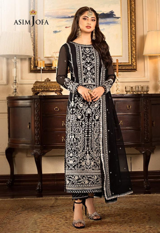Asim jofa JHILMIL CHIFFON COLLECTION
