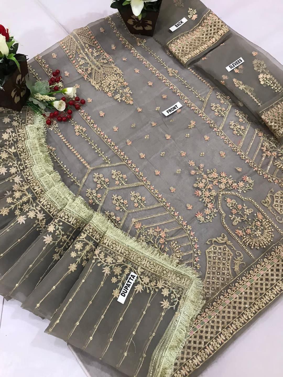 AGHA NOOR ORGANZA