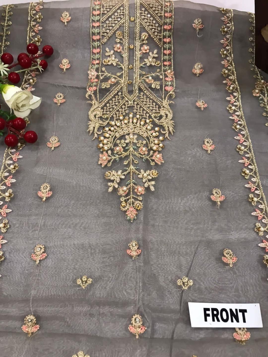 AGHA NOOR ORGANZA