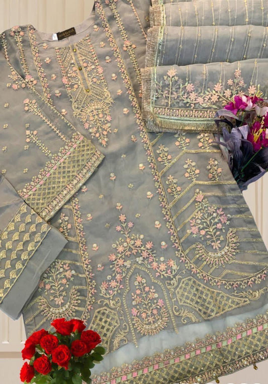 AGHA NOOR ORGANZA