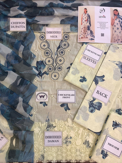 Iznik Lawn Collection
