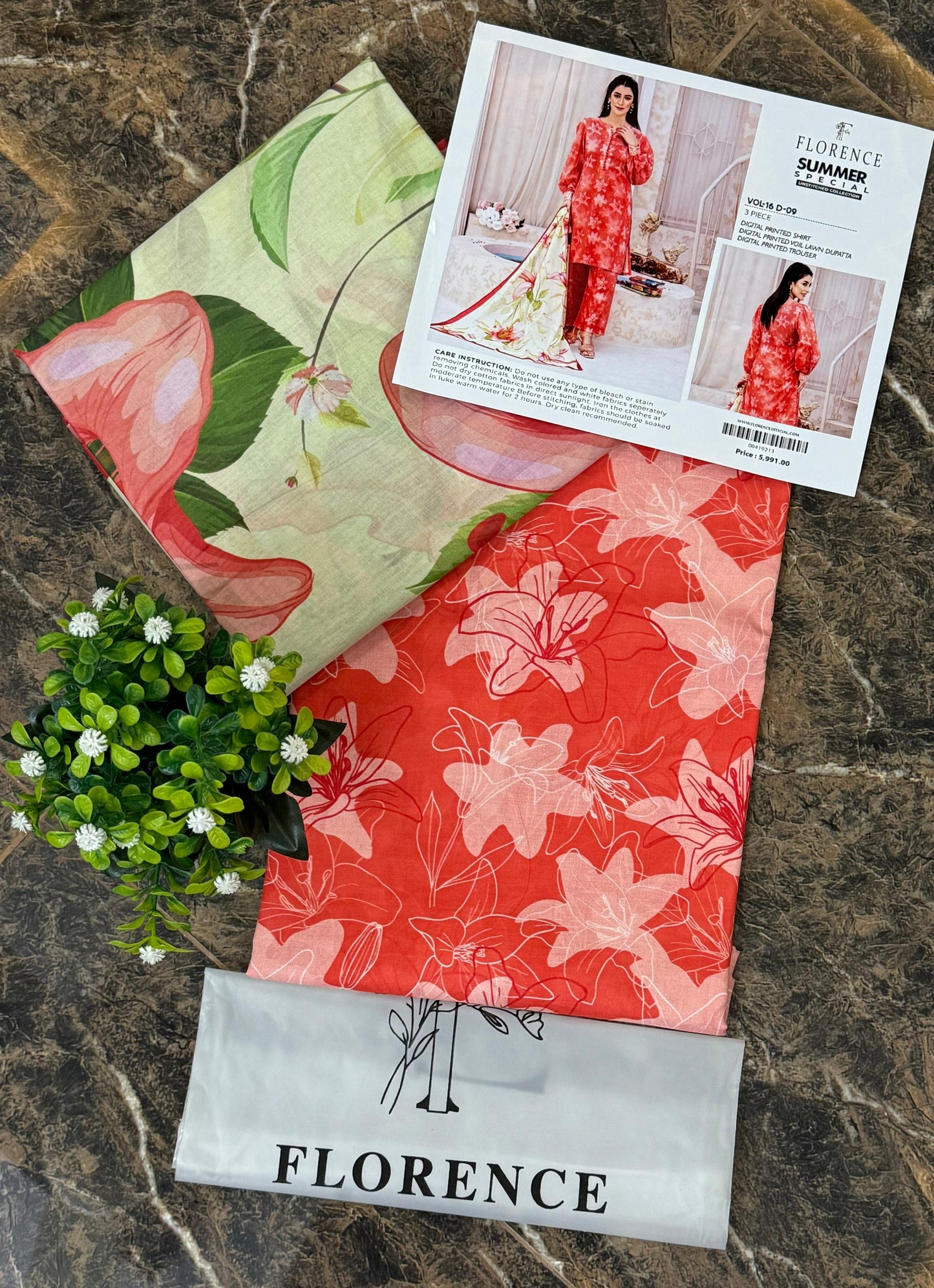 FLORENCE LAWN 3 PC COLLECTION