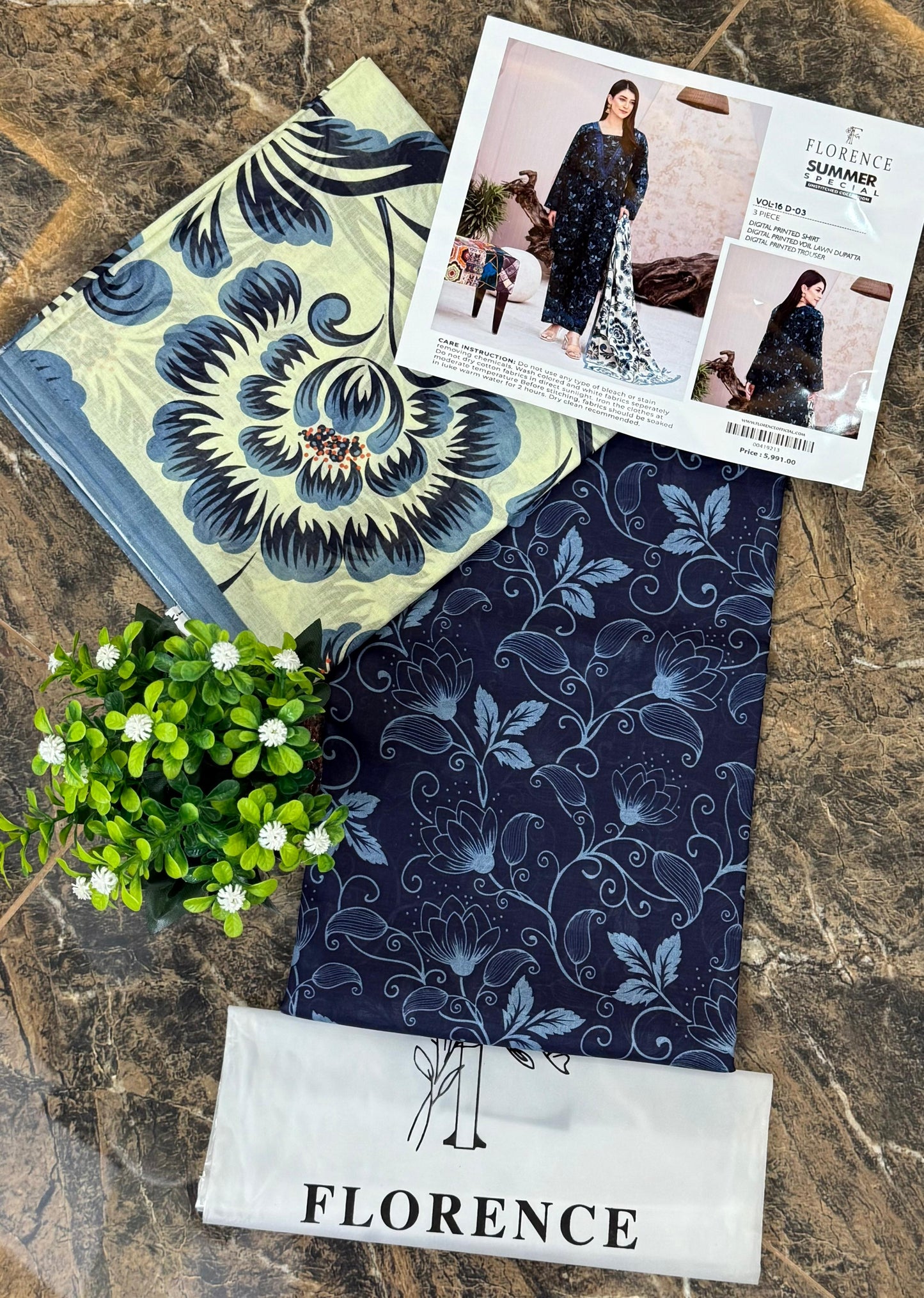 FLORENCE LAWN 3 PC COLLECTION
