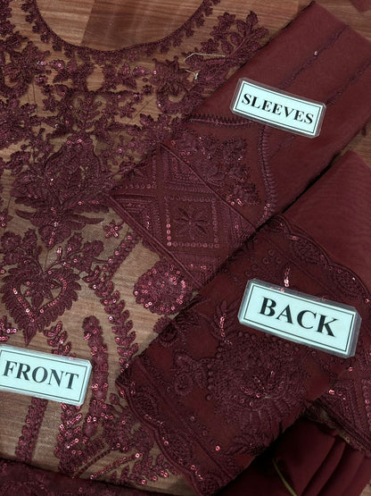 PARTY WEAR SUIT WORN BY NEELUM MUNIR