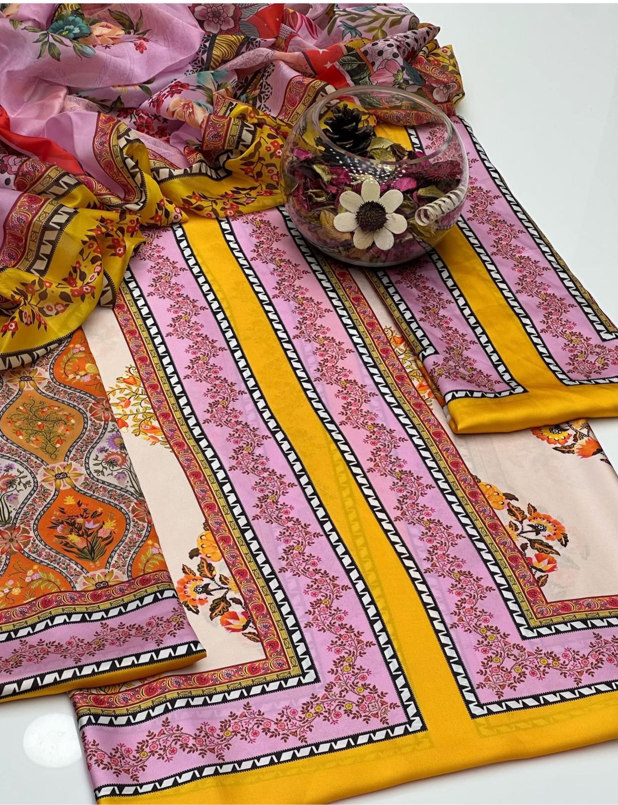 Floral Digital Printed