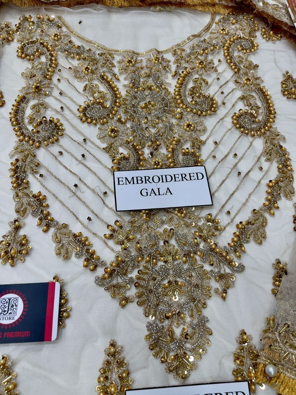 Mahnoor Bridal Collection Net Gharara