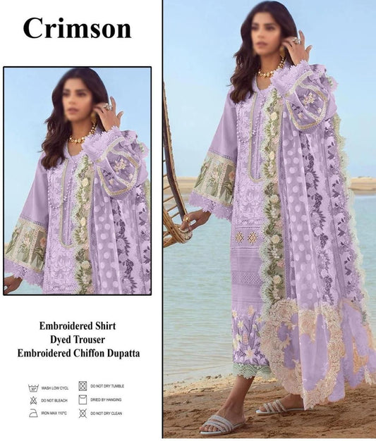 Crimson Lawn Collection