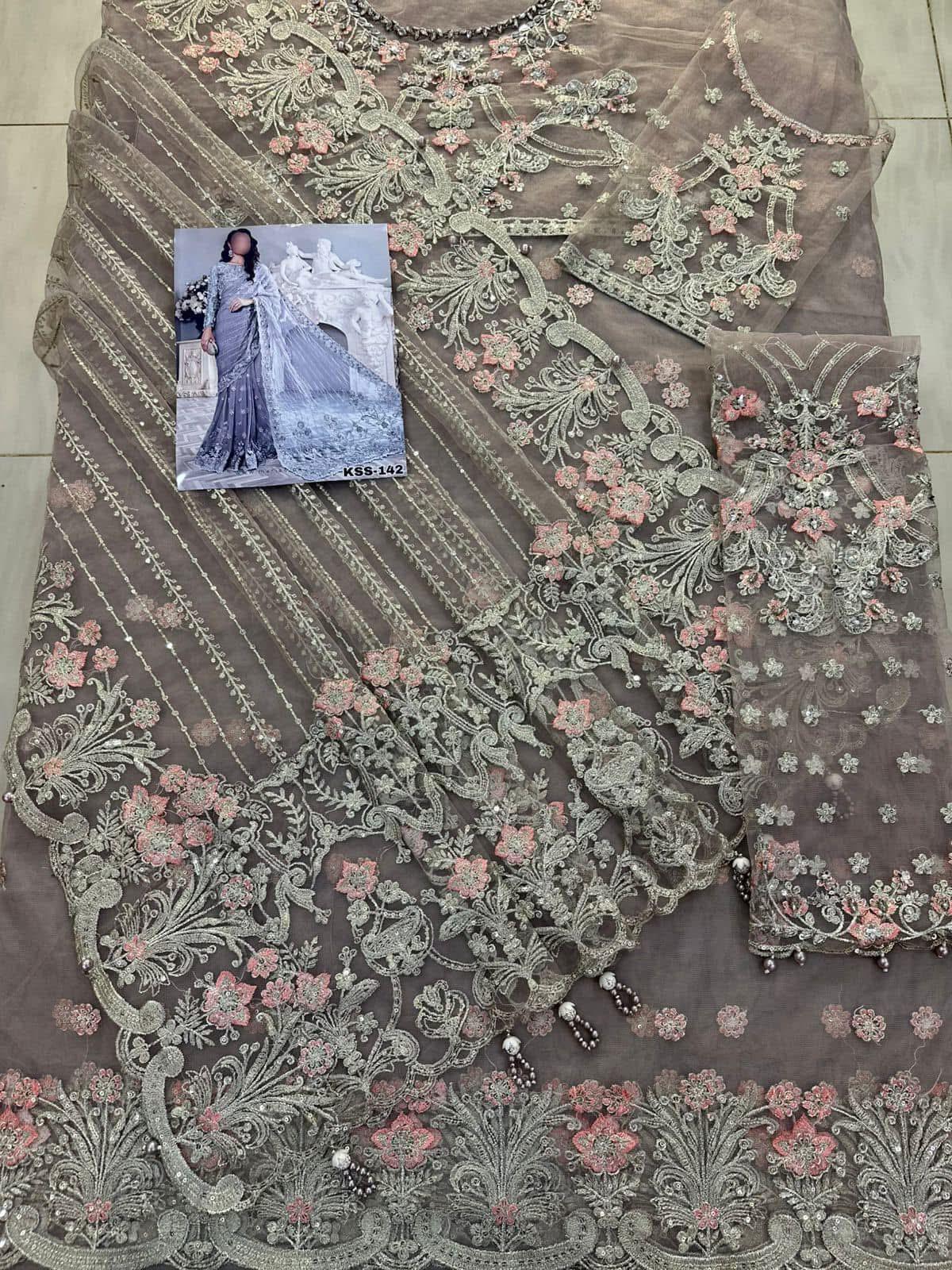 MARIA-B NET SAREE