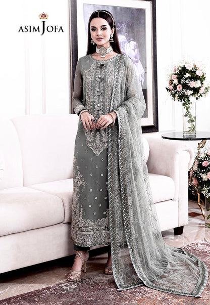 Asim Jofa Embroidered Chiffon Collection