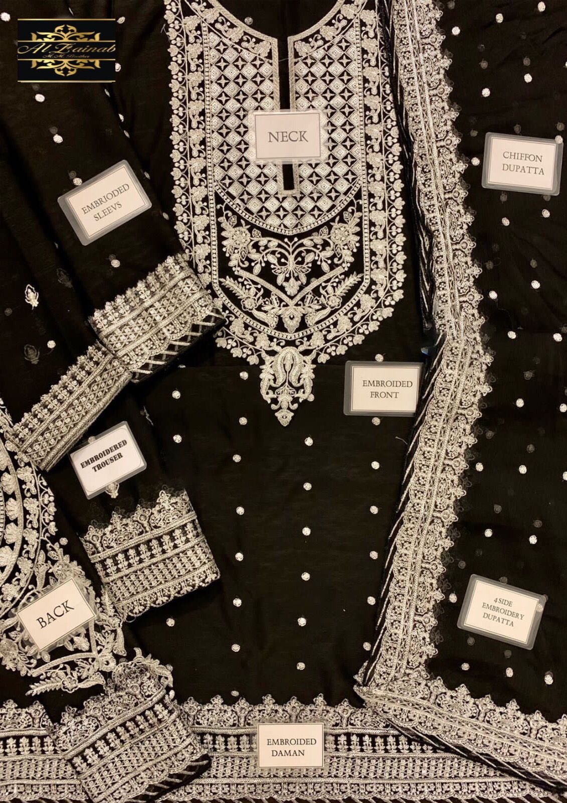 Asim jofa CHANDANI LUXERY CHIFFON
