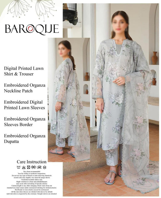 BAROOQUE LUXURY LAWN COLLECTION