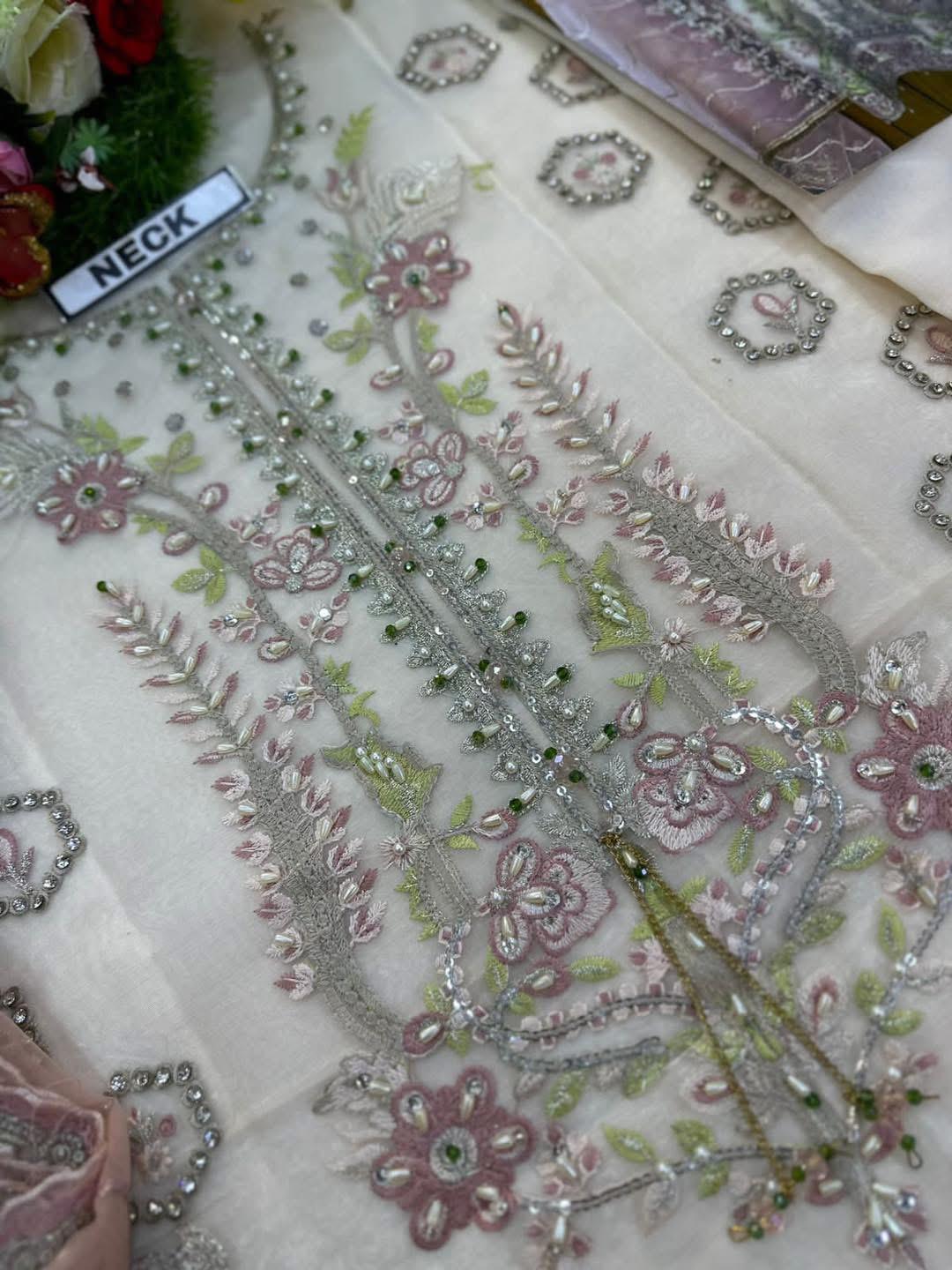 AGHA NOOR ORGANZA