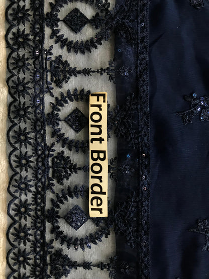 Azure Embroidered Chiffon Collection