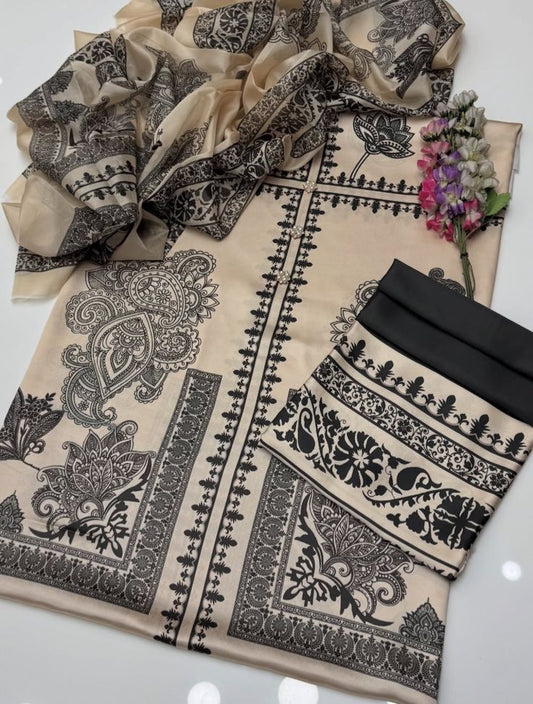 Floral Digital Printed