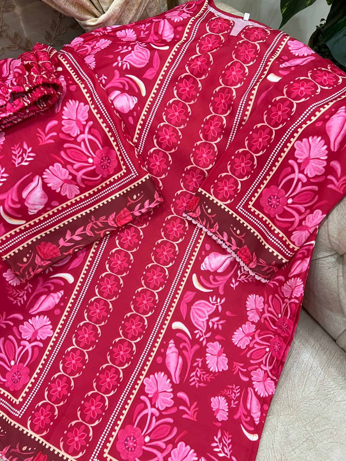 Stitched 2 Pc Co-ord Set