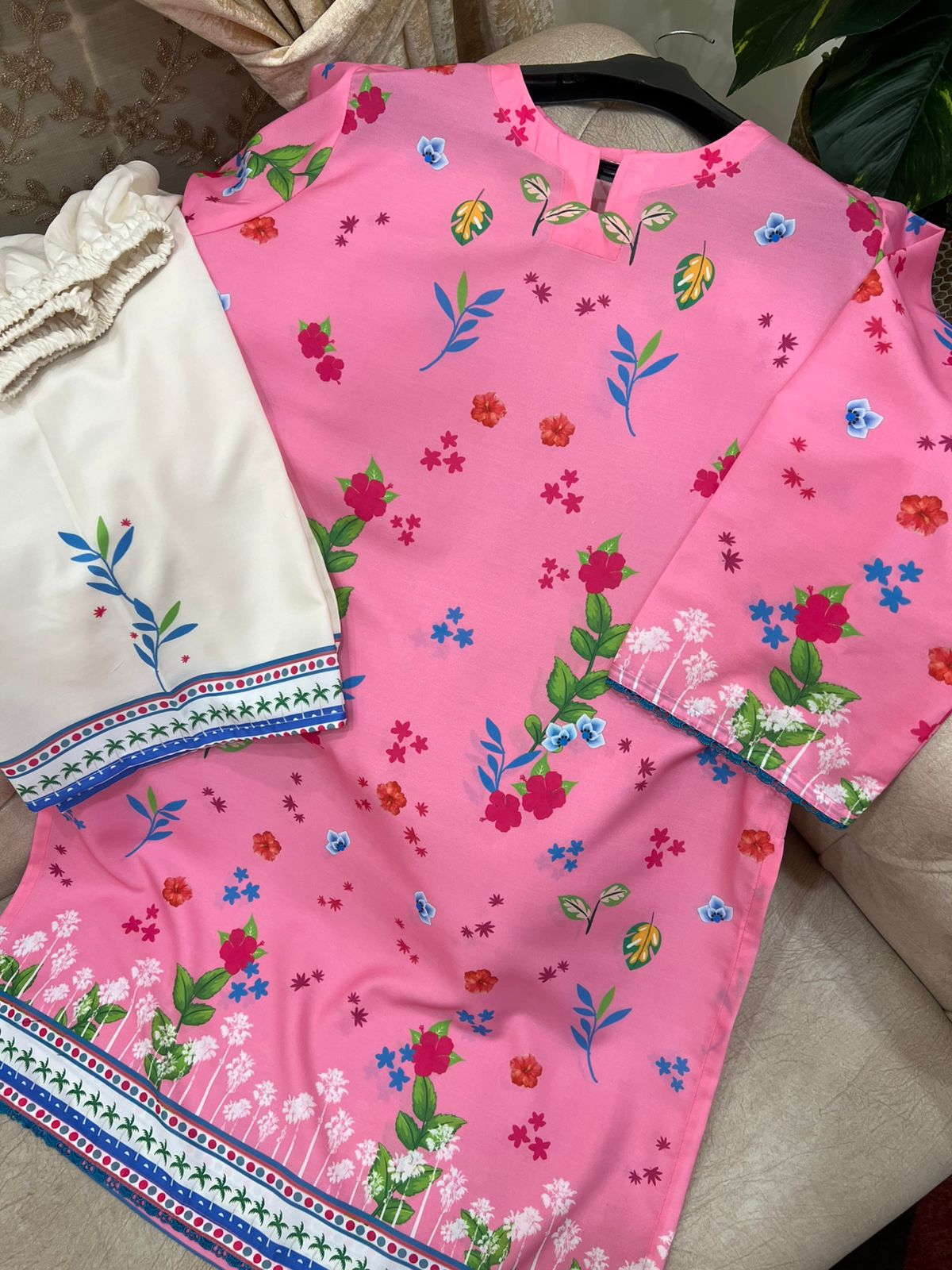 Stitched 2 Pc Co-ord Set