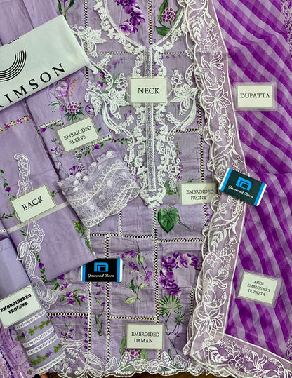 Crimson LAWN COLLECTION