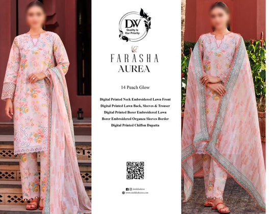 FARASHA PRINT LAWN COLLECTION