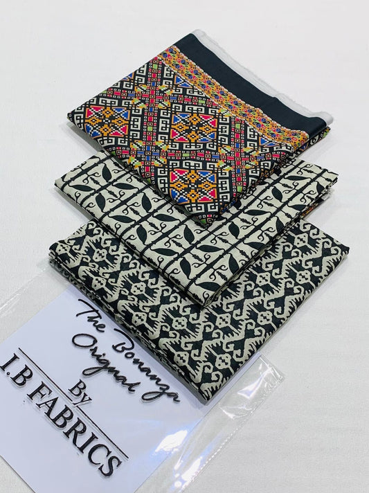 Bonanza IB Digital Printed 3 Pcs