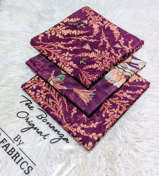 Bonanza IB Digital Printed 3 Pcs
