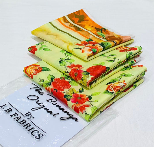 Bonanza IB Digital Printed 3 Pcs