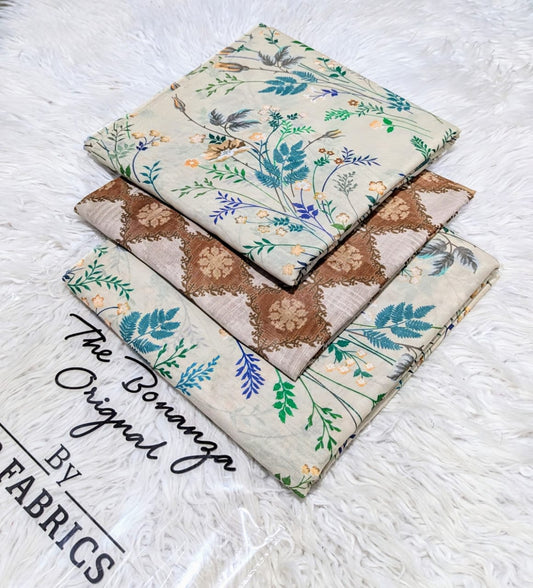 Bonanza IB Digital Printed 3 Pcs