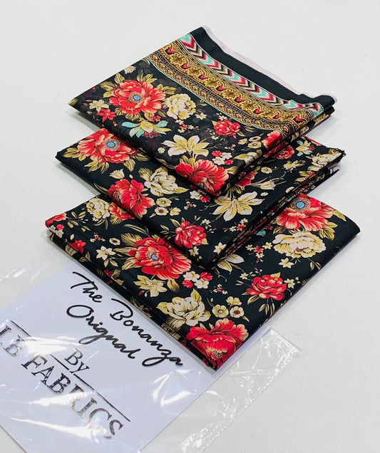 Bonanza IB Digital Printed 3 Pcs