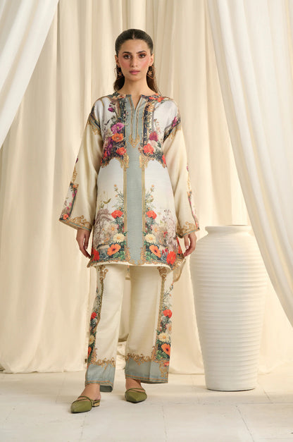 Stitched 2 Pc Co-ord Set