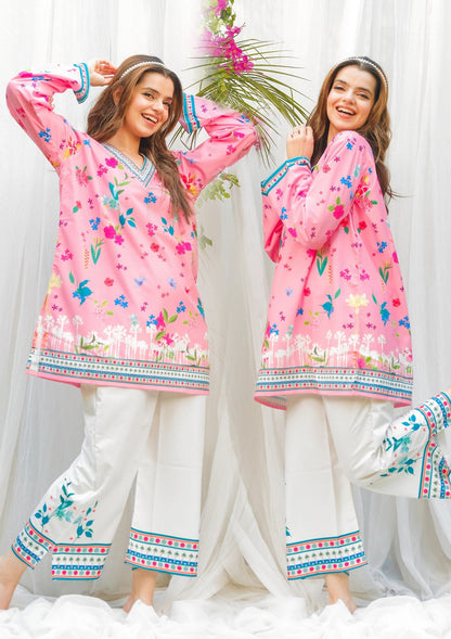 Stitched 2 Pc Co-ord Set