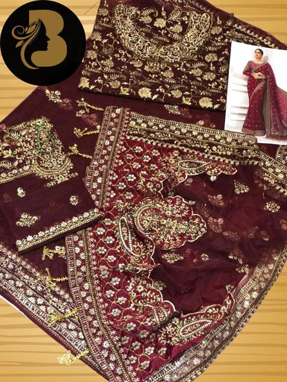 Maria-B Saree Wedding Collection