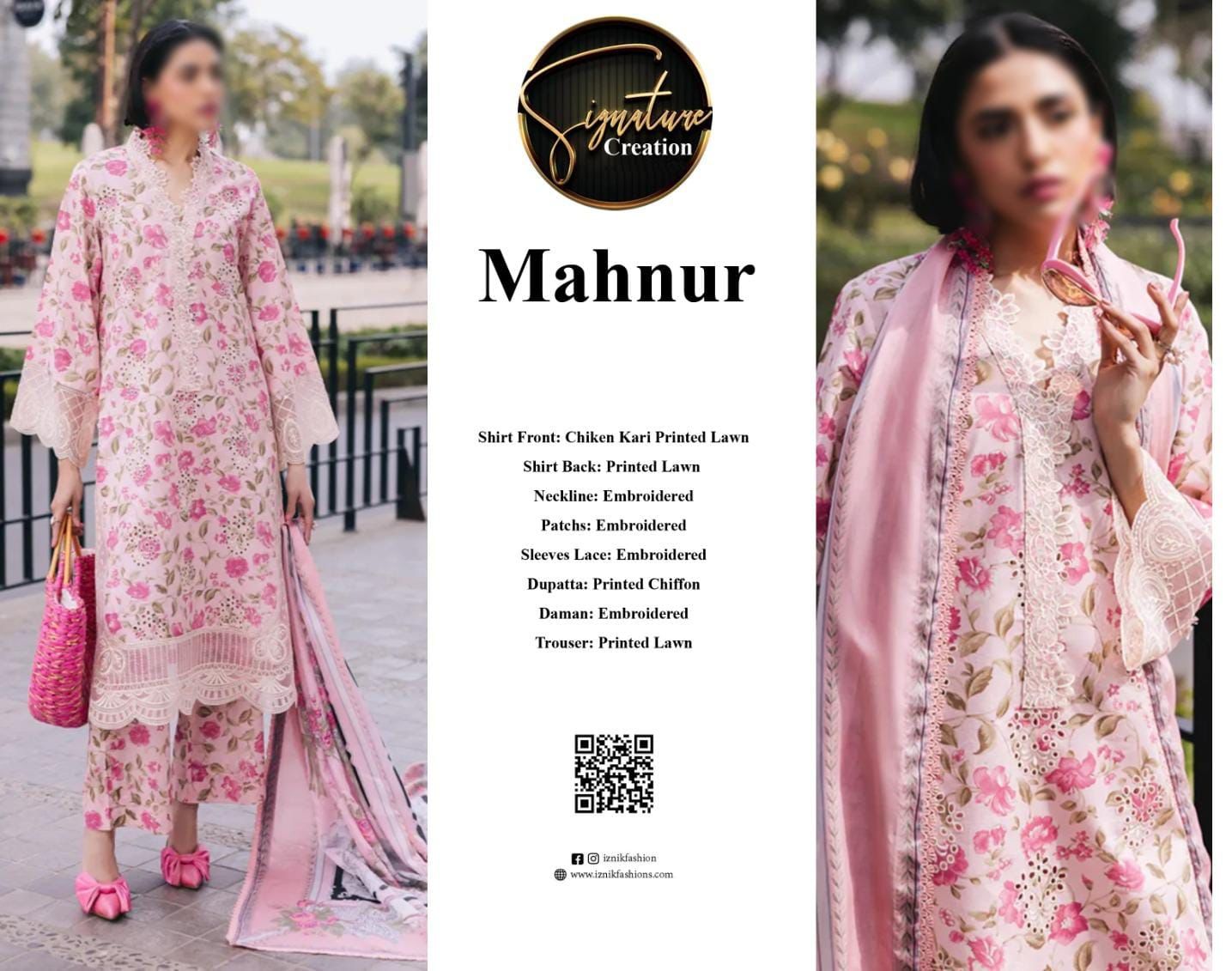 MAHNUR LUXURY LAWN COLLECTION