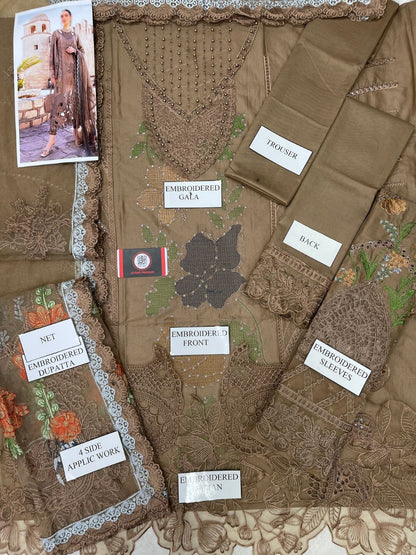 Maria-B Luxury Chikankari Lawn