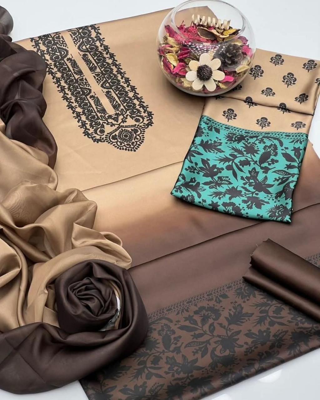 Floral Digital Printed